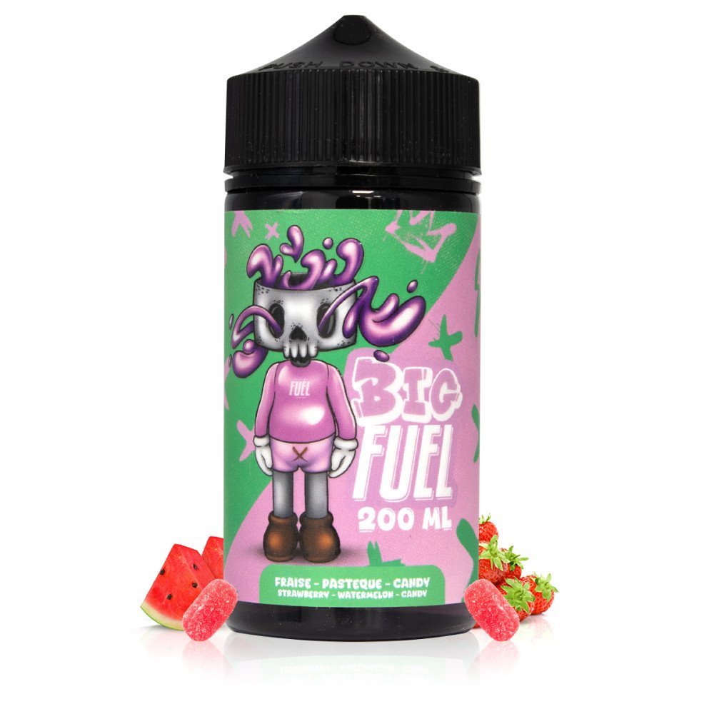 E-liquide Fraise Pastèque Candy 200ml Big Fuel - Maison Fuel