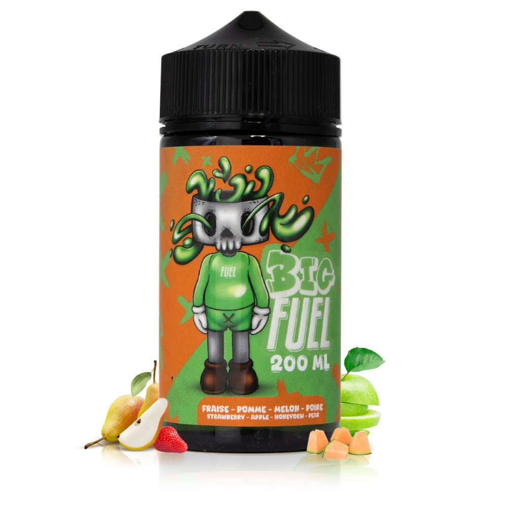 E-liquide Fraise Pomme Melon Poire 200ml Big Fuel - Maison Fuel