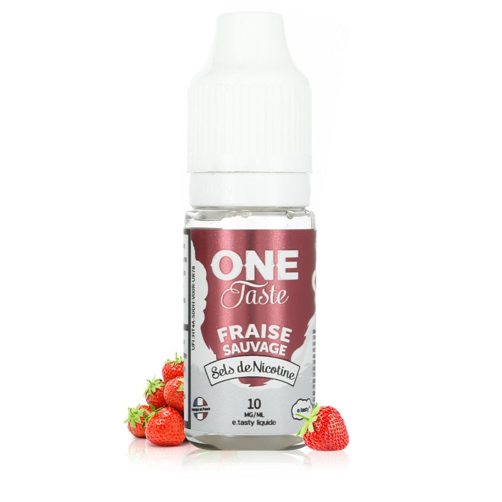 E-liquide Fraise Sauvage Sels de Nicotine 10ml One Taste - E.Tasty