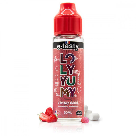 E-liquide Fraisy Gaga 50ml Loly Yumy - E.Tasty