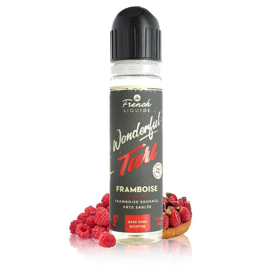 E-liquide Framboise 50ml Wonderful Tart - Le French Liquide