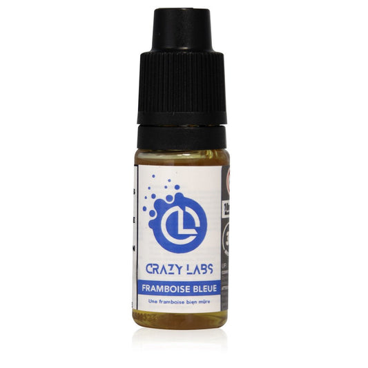 E-liquide Framboise Bleue Sel de Nicotine 10ml - Crazy Labs