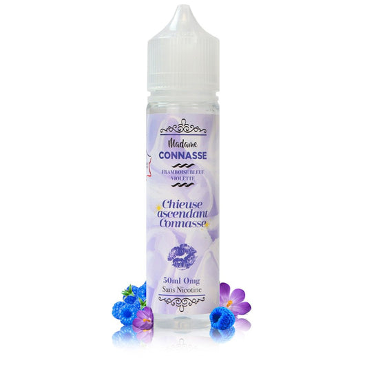 E-liquide Framboise Bleue Violette 50ml - Madame Connasse