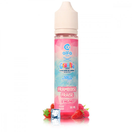 E-liquide Framboise Fraise 50ml Granita Soft - Alfaliquid