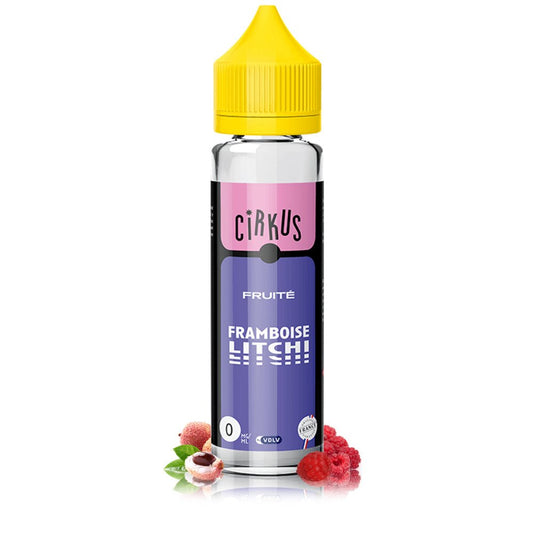 E-liquide Framboise Litchi 50ml - Cirkus