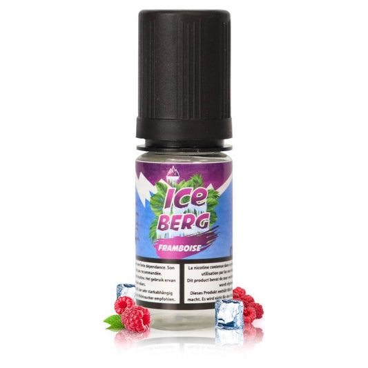 E-liquide Framboise Sel de Nicotine Iceberg - O'Jlab