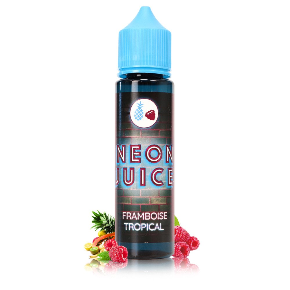 E-liquide Framboise Tropical 50ml Néon Juice - Biarritz Lab