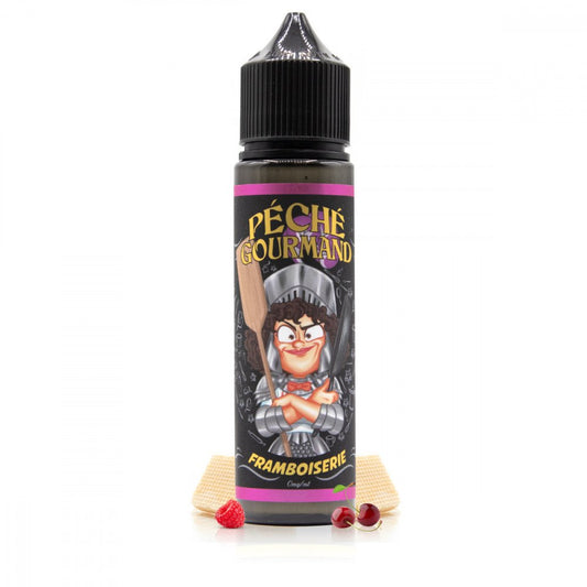 E-liquide Framboiserie 50ml Péché Gourmand - O'Jlab