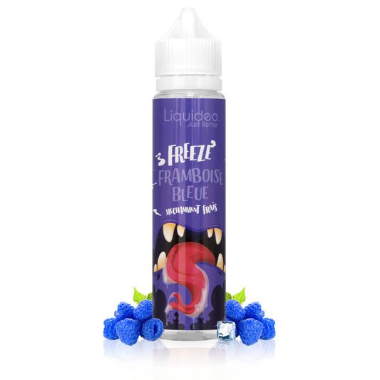 E-liquide Freeze Framboise Bleue 50ml - Liquideo