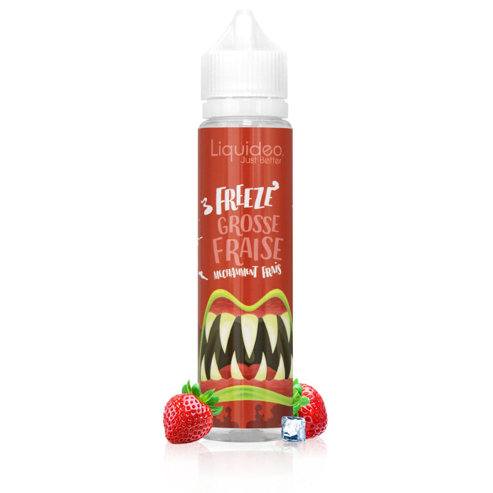 E-liquide Freeze Grosse Fraise 50ml - Liquideo