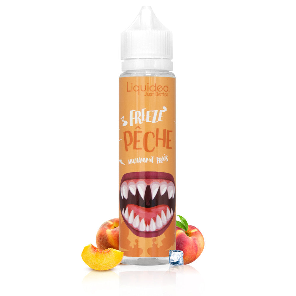 E-liquide Freeze Pêche 50ml - Liquideo