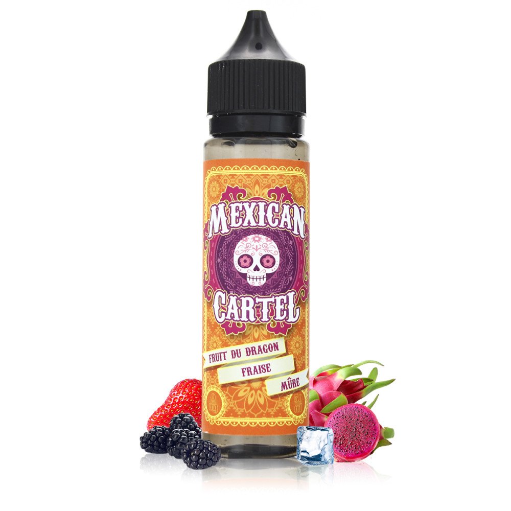 E-liquide Fruit du Dragon Fraise Mûre 50ml - Mexican Cartel