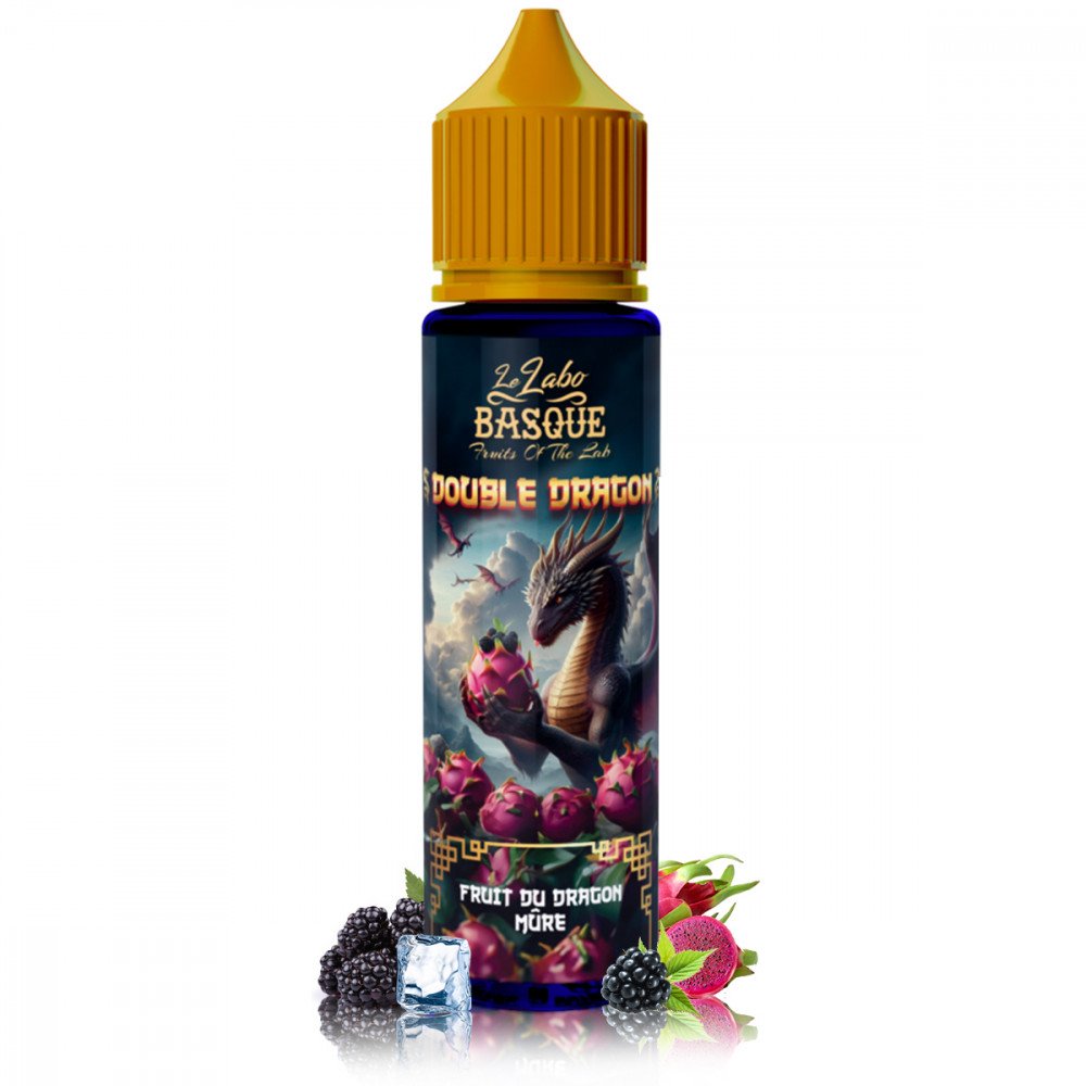 E-liquide Fruit du Dragon Mûre 50ml Double Dragon - Biarritz Lab
