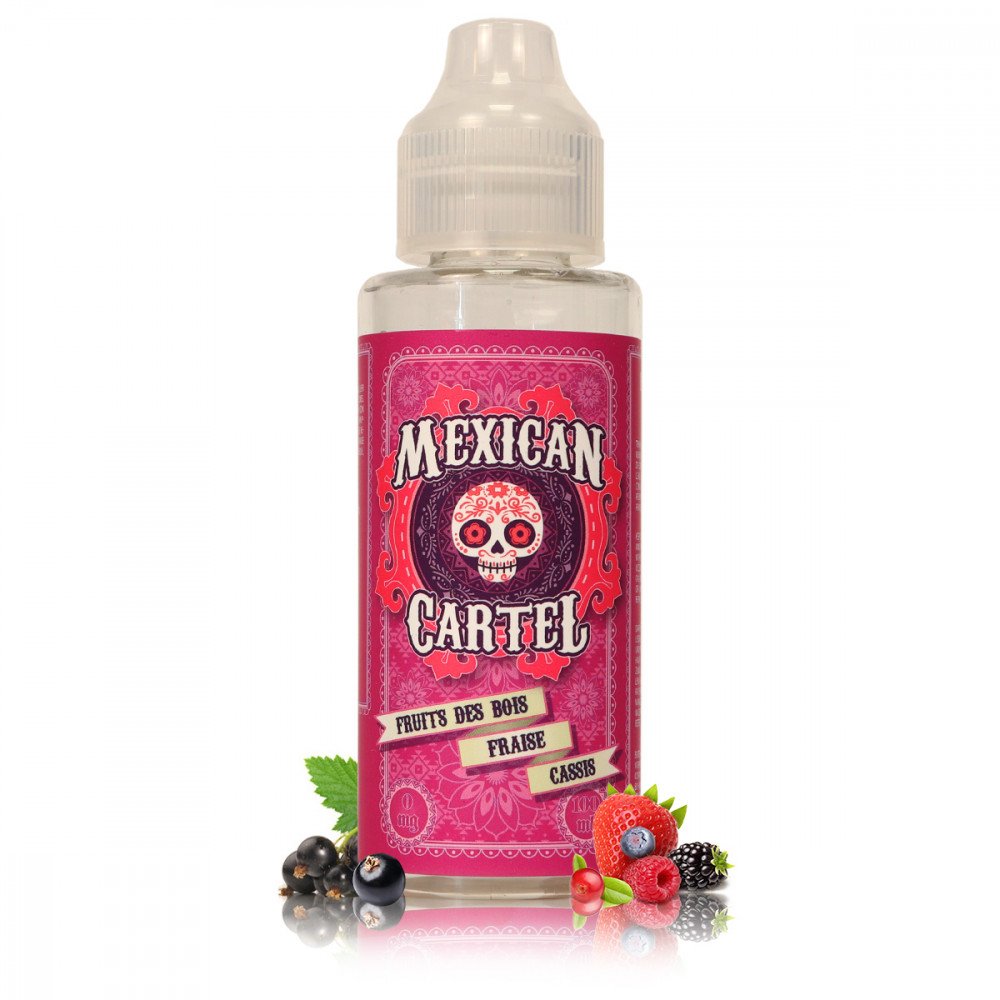E-liquide Fruits des Bois Fraise Cassis 100ml - Mexican Cartel