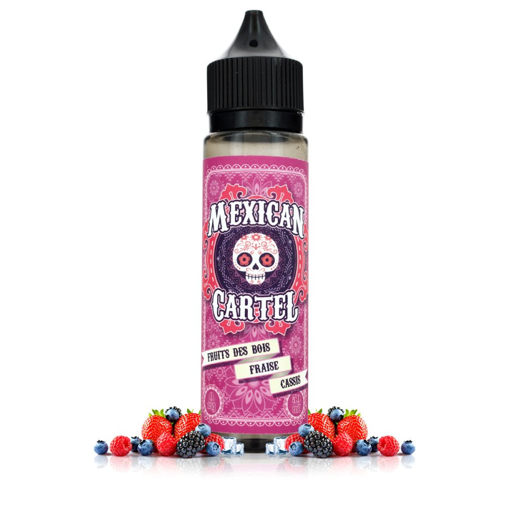 E-liquide Fruits des Bois Fraise Cassis 50ml - Mexican Cartel