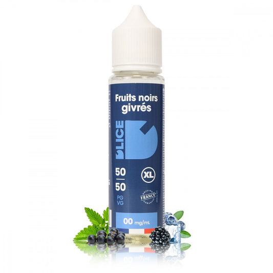 E-liquide Fruits Noirs Givrés 50ml - Dlice