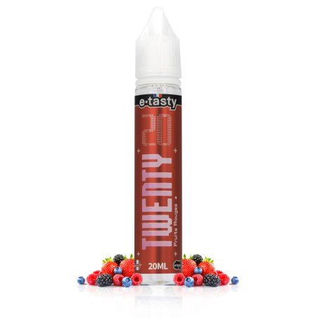 E-liquide Fruits Rouges 20ml Twenty - E.Tasty
