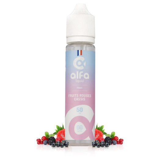 E-liquide Fruits Rouges Cassis 50ml - Alfaliquid