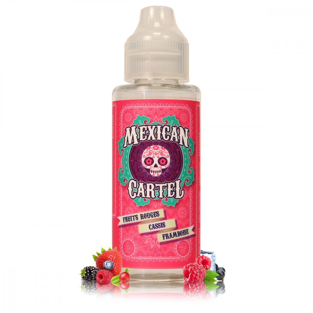 E-liquide Fruits Rouges Cassis Framboise 100ml - Mexican Cartel