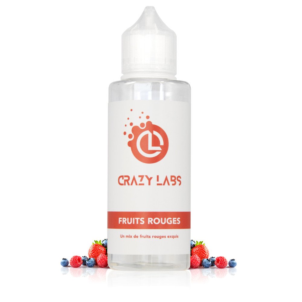 E-liquide Fruits Rouges 100ml - Crazy Labs
