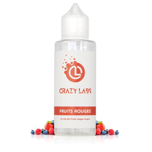 E-liquide Fruits Rouges 100ml - Crazy Labs