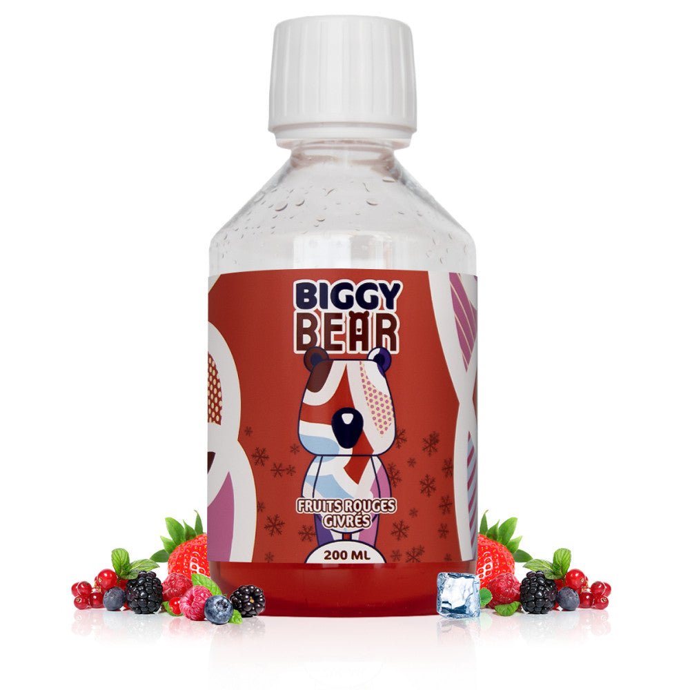 E-liquide Fruits Rouges Givrés 200ml - Biggy Bear