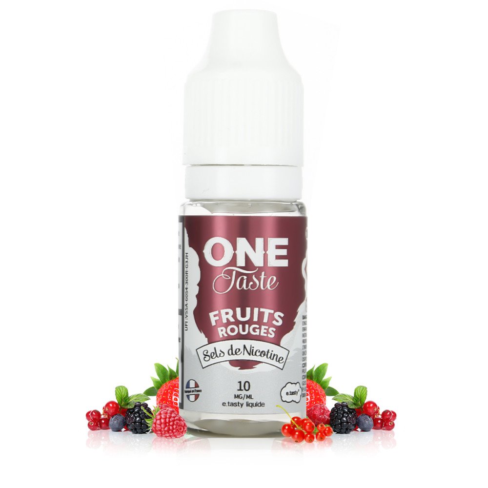E-liquide Fruits Rouges Sels de Nicotine 10ml One Taste - E.Tasty