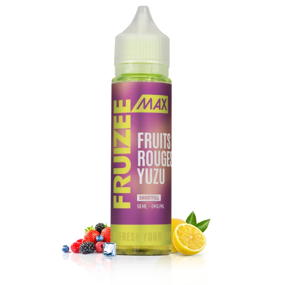E-liquide Fruits Rouges Yuzu 50ml Fruizee Max - Eliquid France