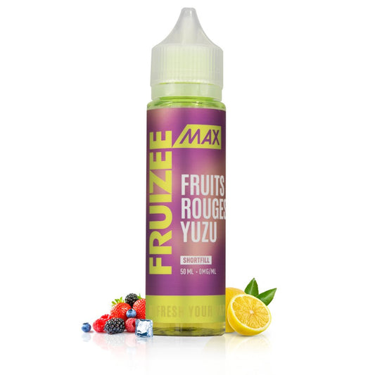 E-liquide Fruits Rouges Yuzu 50ml Fruizee Max - Eliquid France