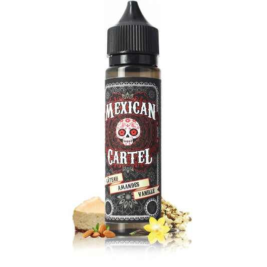 E-liquide Gâteau Amandes Vanille 50ml - Mexican Cartel