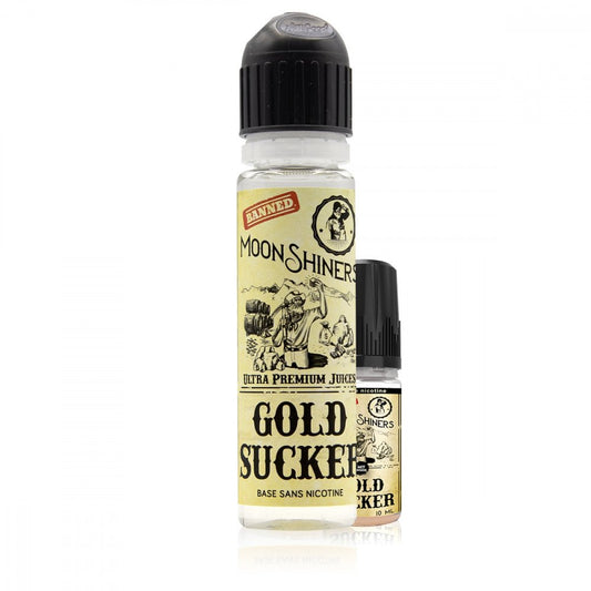 E-liquide Gold Sucker 50ml MoonShiners - Le French Liquide