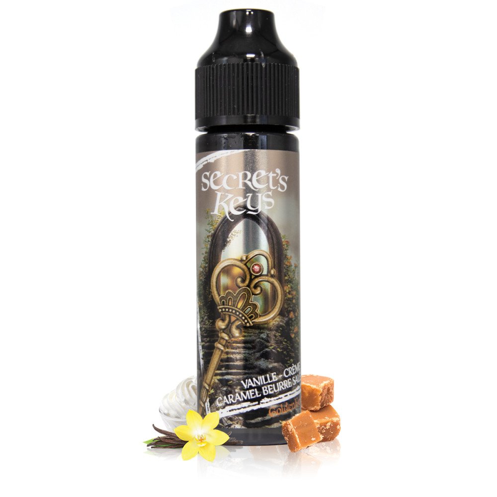 E-liquide Golden Key 50ml Secret Keys - Secret's Lab