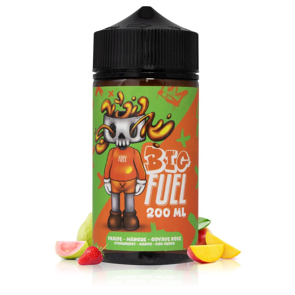 E-liquide Goyave Fraise Mangue 200ml Big Fuel - Maison Fuel