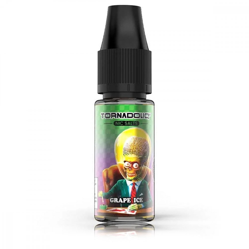E-liquide Grape Ice 10ml Sel de Nicotine - Tornado