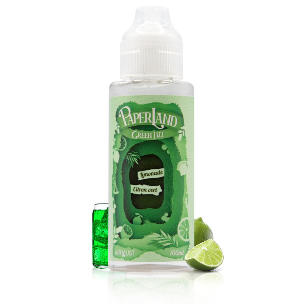 E-liquide Green Fizz 100ml Paperland - Airmust