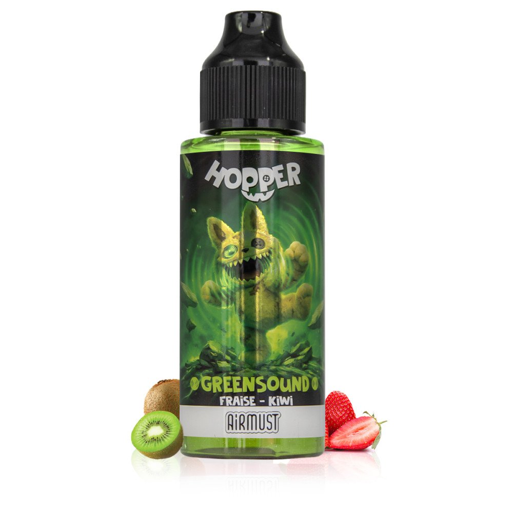 E-liquide Greensound 100ml Hopper - Airmust