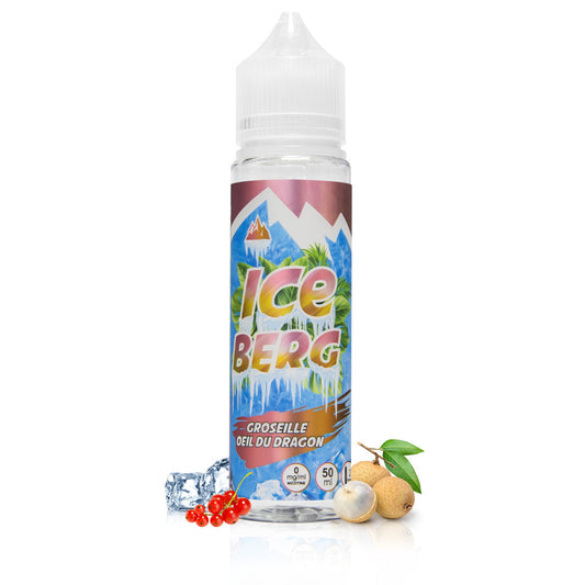 E-liquide Groseille Œil du Dragon 50ml Iceberg - O'Jlab