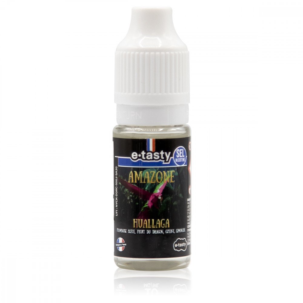 E-liquide Huallaga Sel de Nicotine 10ml Amazone - E.Tasty