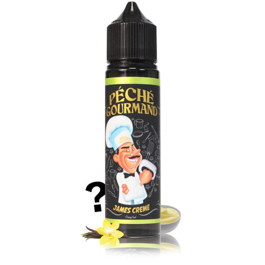 E-liquide James Crème 50ml Péché Gourmand - O'Jlab