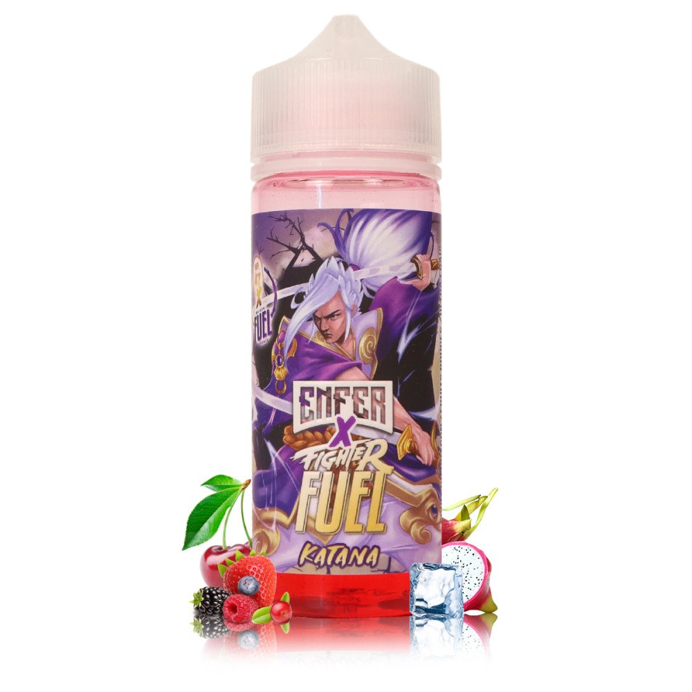 E-liquide Katana 100ml - Fighter Fuel X Enfer