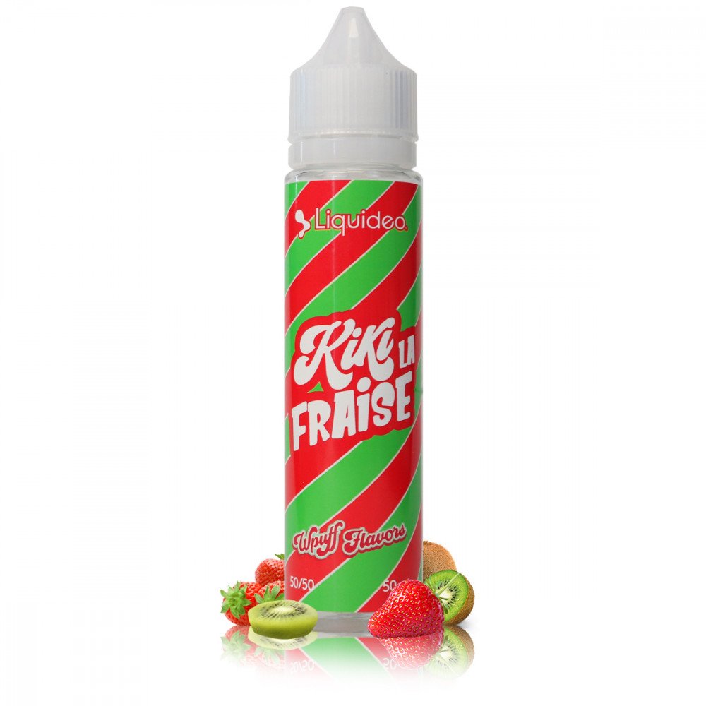 E-liquide Kiki la Fraise 50ml Wpuff Flavor - Liquideo