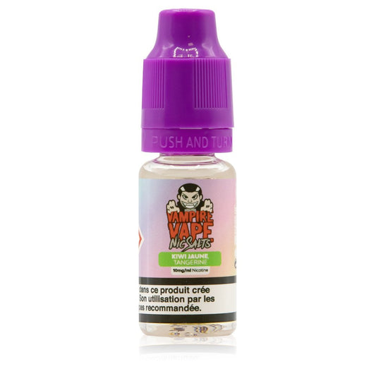 E-liquide Kiwi Jaune Tangerine Sel de Nicotine - Vampire Vape