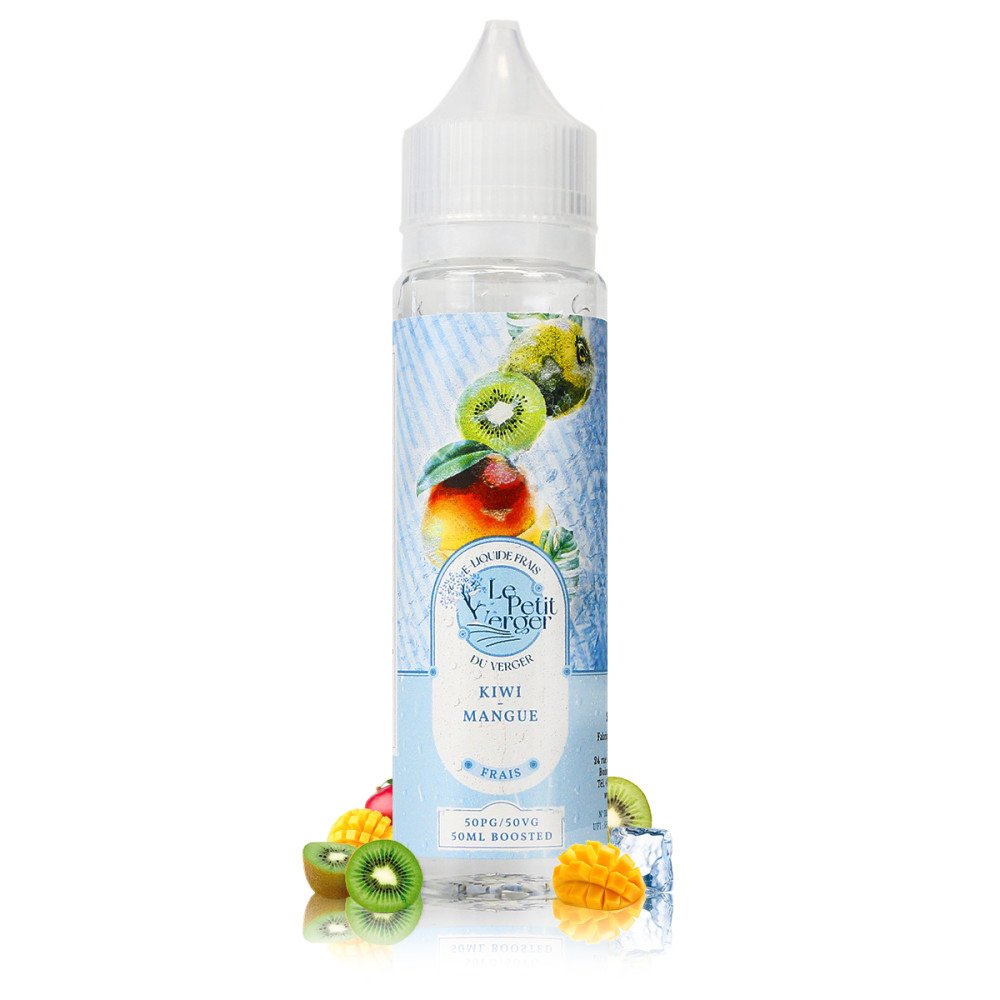 E-liquide Kiwi Mangue Frais 50ml Le Petit Verger - Savourea