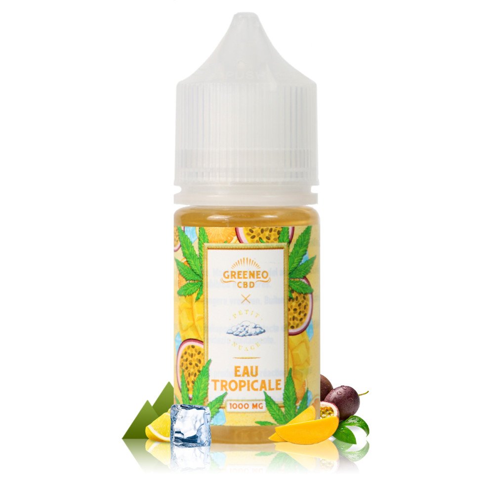 Eliquide L'eau Tropicale 30ml - Greeneo X Petit Nuage