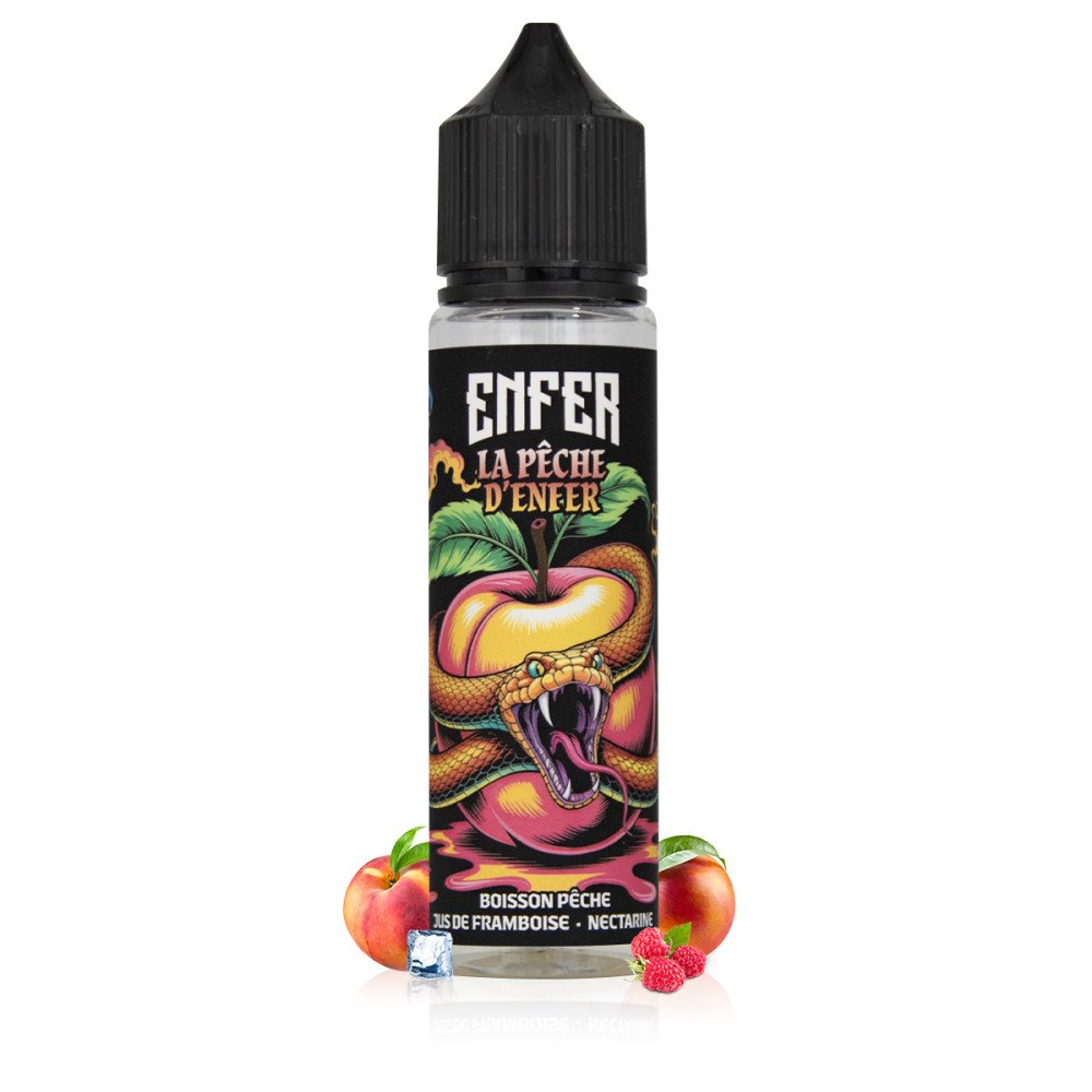 E-liquide La Pêche d'Enfer 50ml - Vape 47