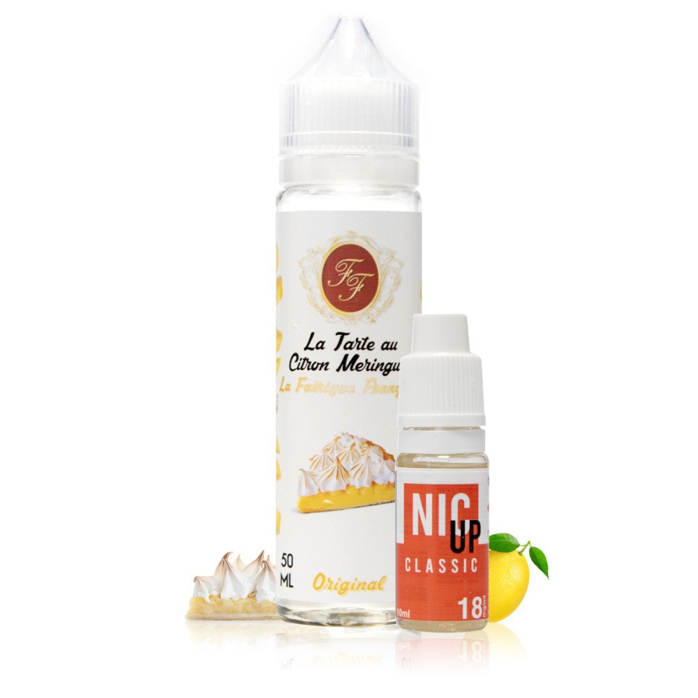 E-liquide La Tarte Au Citron Meringuée 50ml - La Fabrique Française