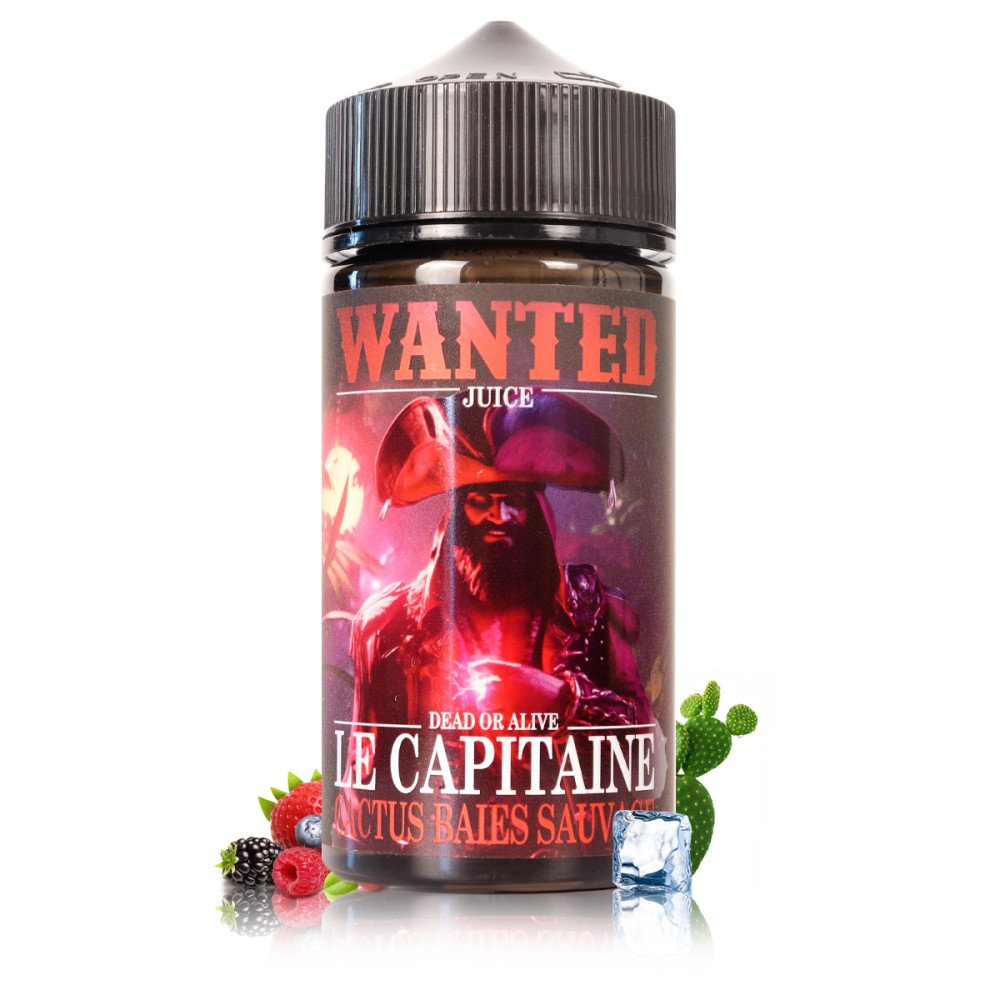 E-liquide Le Capitaine 200ml Wanted Juice - Guilab