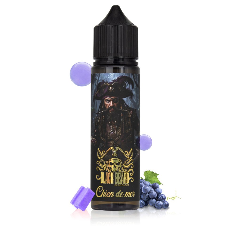 E-liquide Le Chien de Mer 50ml - Black Beard