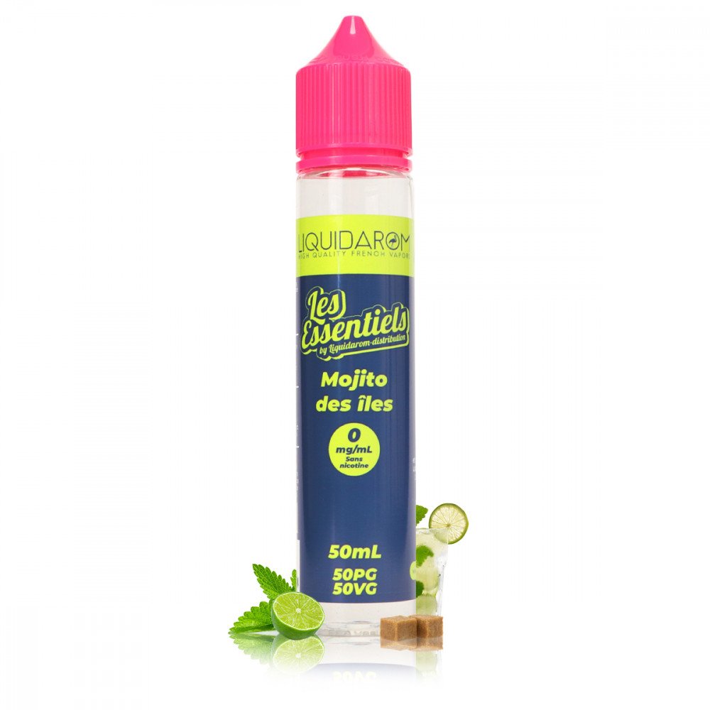 E-liquide Le Mojito des Iles 50ml Les Essentiels - LiquidArom