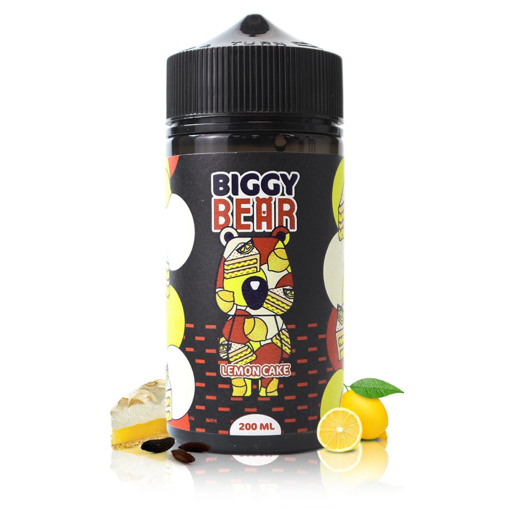 E-liquide Lemon Cake 200ml - Biggy Bear
